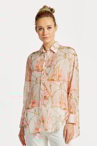 Camicia in seta - Crema