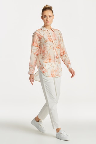 Camicia in seta - Crema