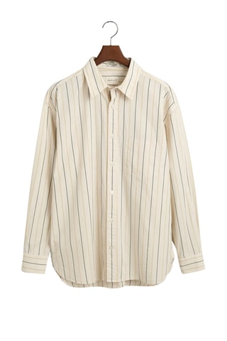 Camicia oversize - Beige