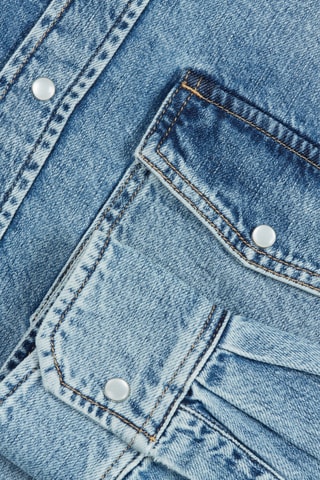 Camicia oversize - Azzurro