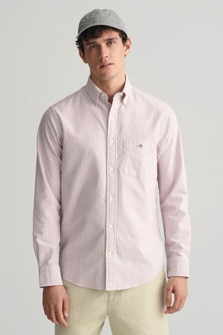 Camicia regular - Viola chiaro