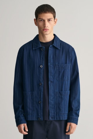 Sovracamicia relaxed - Indaco