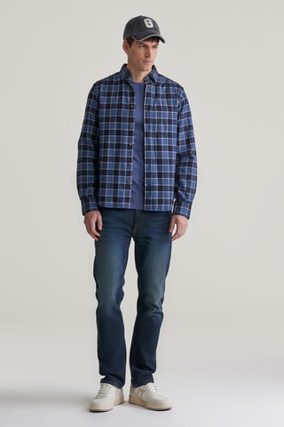 Camicia regular - Blu chiaro