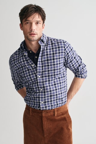 Camicia regular - Blu chiaro