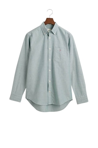 Camicia regular - Verde chiaro