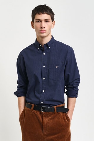 Camicia regular - Navy