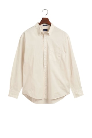 Camicia relaxed - Beige