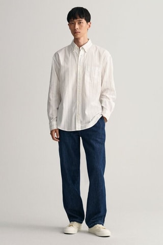 Camicia regular - Ecrù