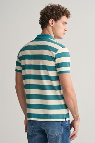 Polo - Verde scuro ed ecrù