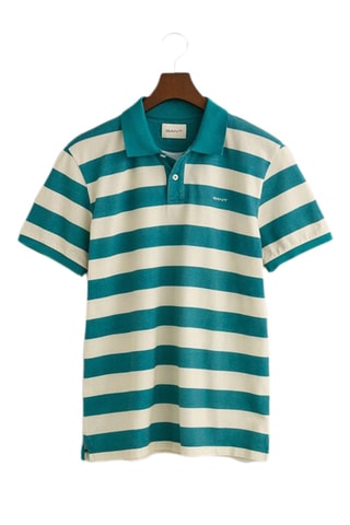 Polo - Verde scuro ed ecrù