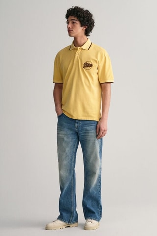 Polo - Giallo e marrone