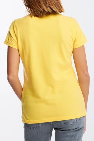 Polo taglio dritto - Giallo