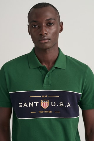 Polo regular - Verde