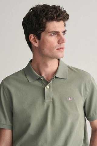Polo regular - Verde salvia