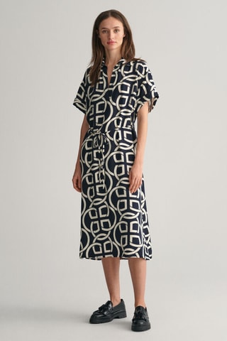 Caftano relaxed - Navy