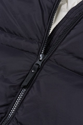 Piumino con cappuccio - Nero