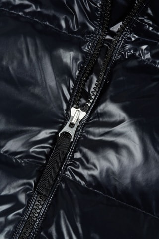 Piumino con cappuccio - Nero