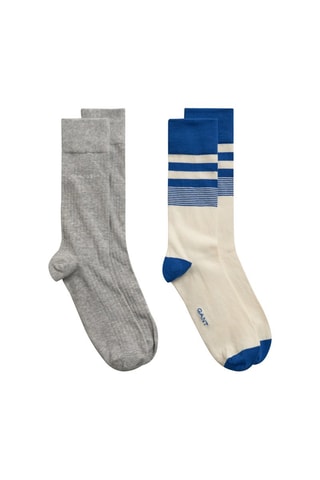 2 paia di calze - Grigio