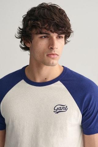 T-shirt in lino - Bianco