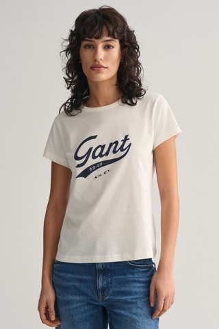 T-shirt regular - Ecrù