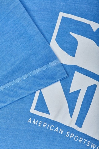 T-shirt oversize - Blu chiaro