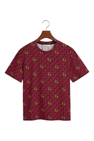 T-shirt relaxed - Rosso
