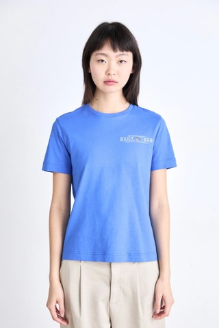 T-shirt regular - Blu chiaro