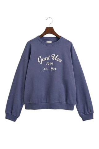 Felpa oversize - Blu chiaro