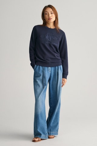 Felpa regular - Navy