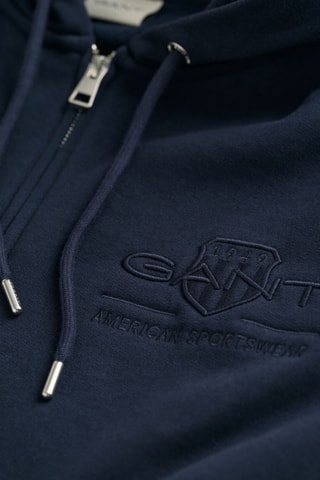 Felpa con cappuccio - Navy