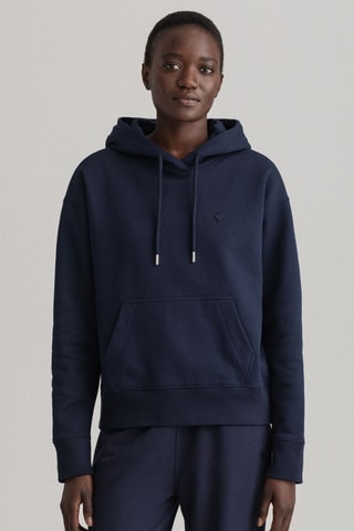 Felpa in cotone bio - Navy