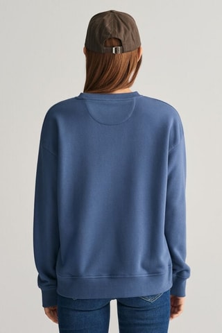 Felpa relaxed - Blu chiaro