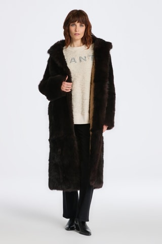 Felpa relaxed - Ecrù