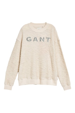 Felpa relaxed - Ecrù