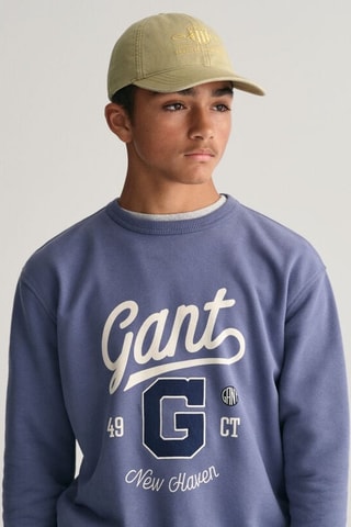 Felpa relaxed - Blu chiaro