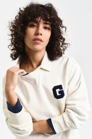 Felpa regular - Crema