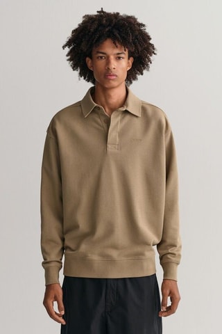 Felpa in cotone bio - Beige