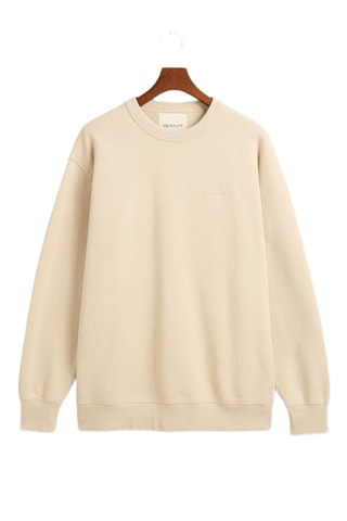 Felpa in cotone bio - Beige