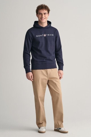 Felpa con cappuccio - Navy