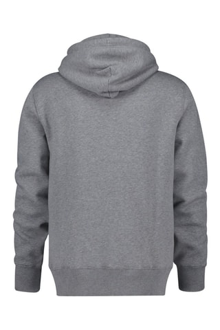 Felpa con cappuccio - Grigio melange