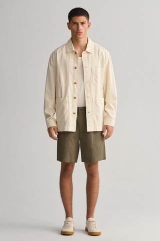 Shorts regular - Verde kaki