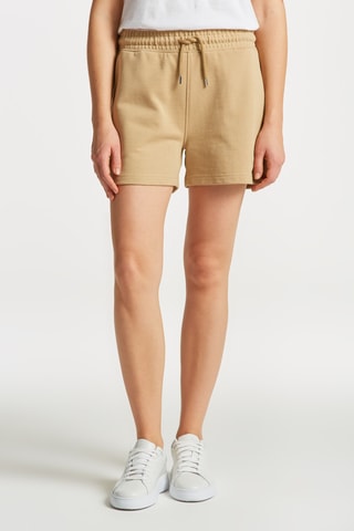 Shorts relaxed in cotone bio - Beige