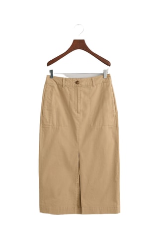 Gonna taglio dritto - Beige