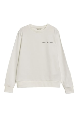 Felpa regular - Ecrù