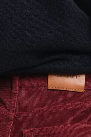 Jeans flare in velluto - Bordeaux