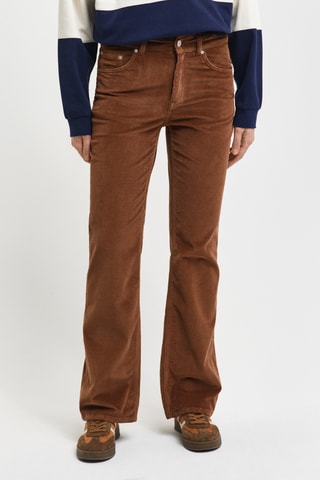 Jeans flare - Marrone