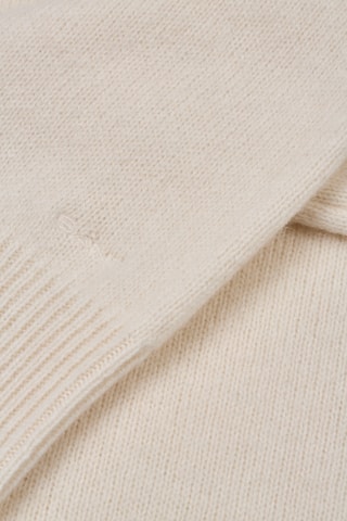 Maglia relaxed in lana e cashmere - Crema