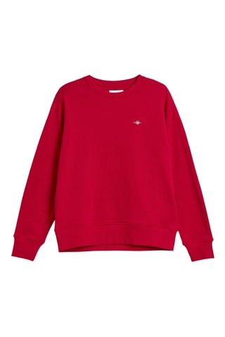 Felpa relaxed - Rosso