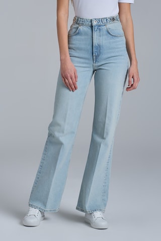 Jeans flare - Azzurro