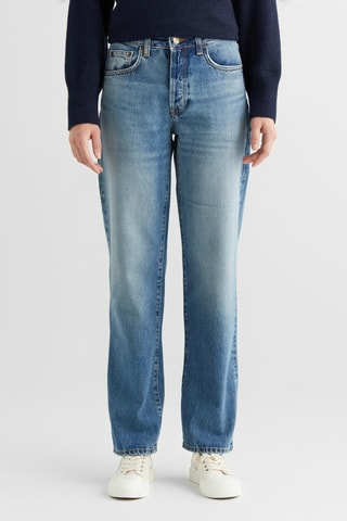 Jeans straight - Blu